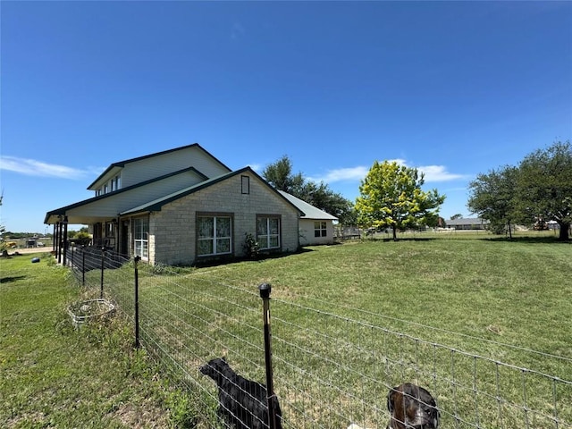 21424 Martin Ln, Pflugerville, TX 78660 - view of yard