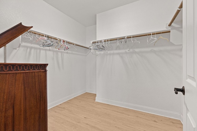 126 Cathedral Mountain Pass, Georgetown, TX 78633 - spacious closet featuring light wood-style floors