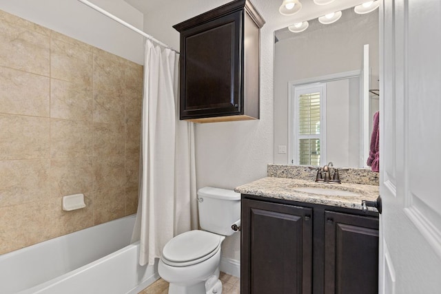 126 Cathedral Mountain Pass, Georgetown, TX 78633 - bathroom with toilet, vanity, and shower / bath combo