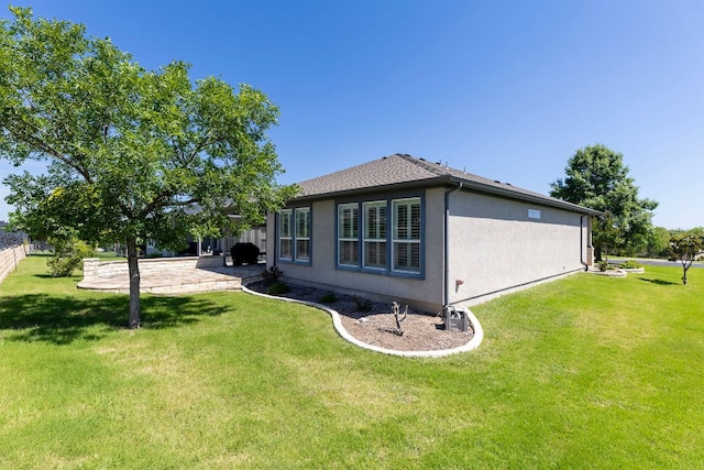 126 Cathedral Mountain Pass, Georgetown, TX 78633 - rear view of property featuring a patio and stucco siding