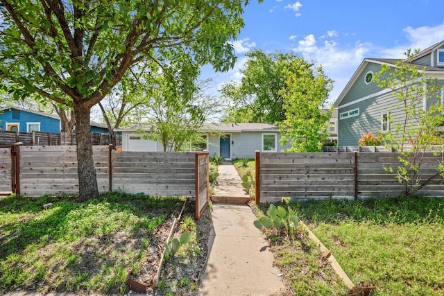 view of fenced yard
