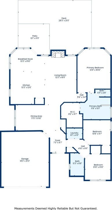 8400 Fern Bluff Ave, Round Rock, TX 78681 - property floor plan