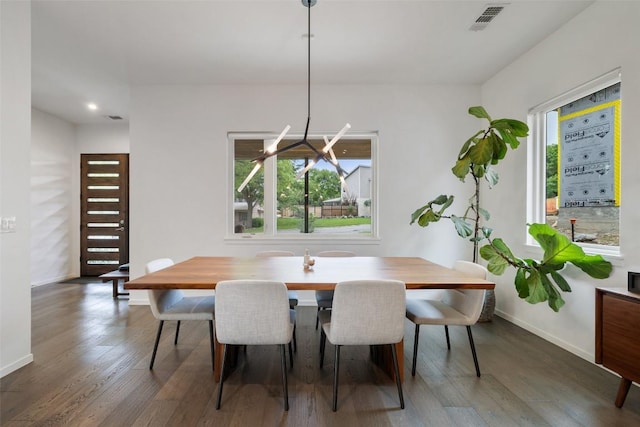 2500 Cedarview Dr, Austin, TX 78704 - dining area featuring wood finished floors, plenty of natural light, and recessed lighting