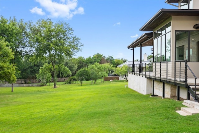 302 Bent Tree Ct, West Lake Hills, TX 78746 - view of yard