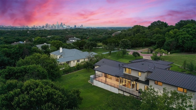 302 Bent Tree Ct, West Lake Hills, TX 78746 - drone / aerial view