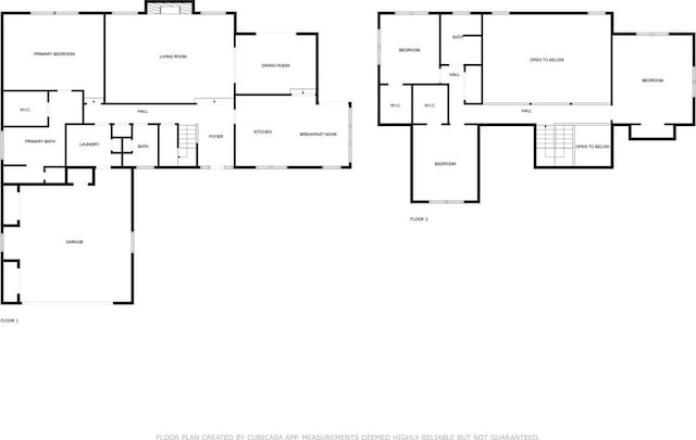 2821 Creek Side Dr, Temple, TX 76502 - floor plan / room layout