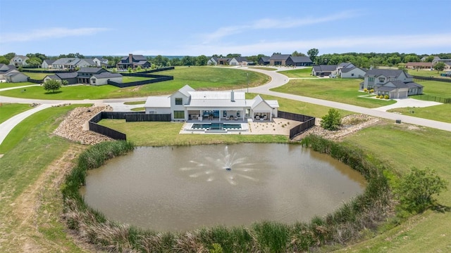 298 Glenview Cir, Belton, TX 76513 - aerial view of residential area with a large body of water