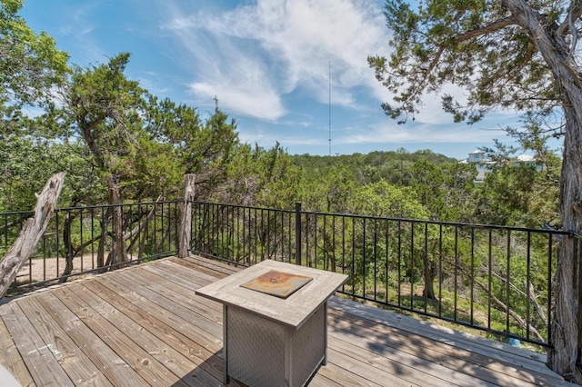 9201 Silver Pine Cv, Austin, TX 78733 - view of deck