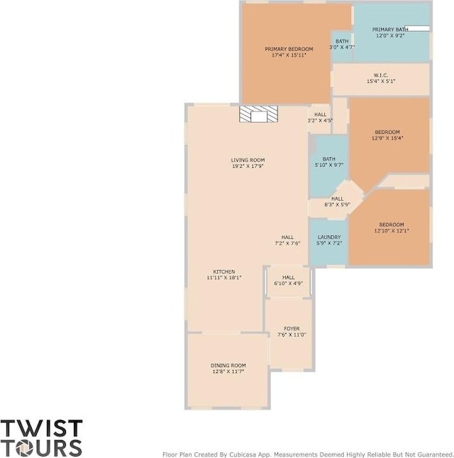 2518 Nightshade Dr, Cedar Park, TX 78613 - room layout