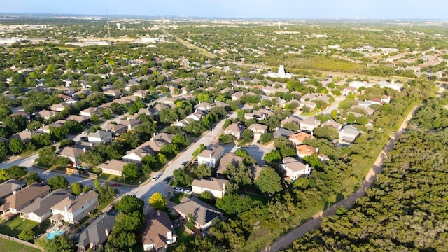 2518 Nightshade Dr, Cedar Park, TX 78613 - aerial view of property and surrounding area featuring nearby suburban area