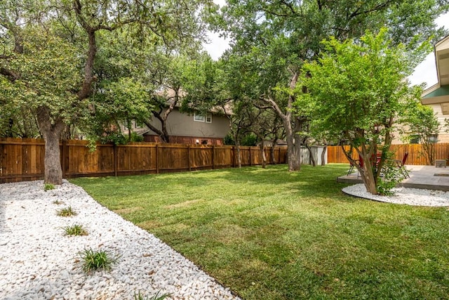 8610 Axis Dr, Austin, TX 78749 - view of yard