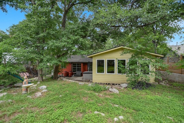 3508 Winfield Cv, Austin, TX 78704 - view of rear view of house