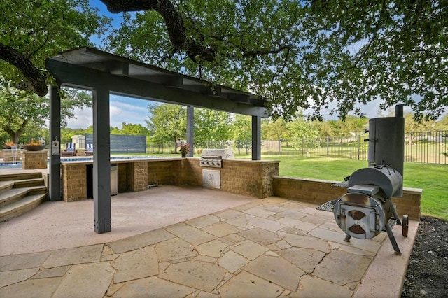 209 Ridge View Dr, Georgetown, TX 78628 - view of patio / terrace