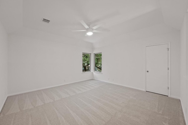 6304 John Chisum Ln, Austin, TX 78749 - spare room featuring carpet, a ceiling fan, and baseboards