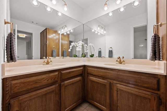 6304 John Chisum Ln, Austin, TX 78749 - full bathroom featuring double vanity