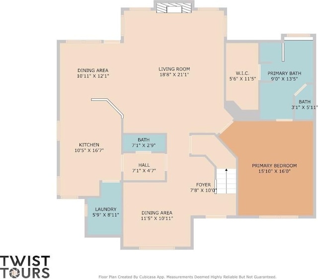 6304 John Chisum Ln, Austin, TX 78749 - home floor plan