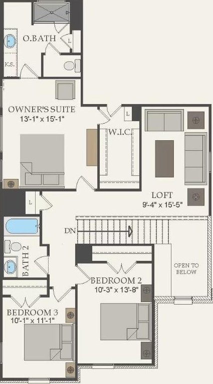 237 Regatta Trl, Leander, TX 78641 - floor plan / room layout