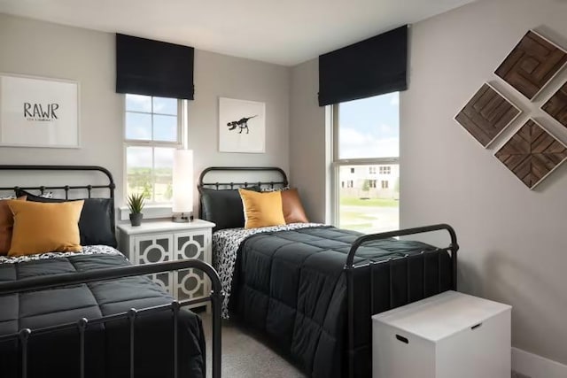 237 Regatta Trl, Leander, TX 78641 - carpeted bedroom with multiple windows