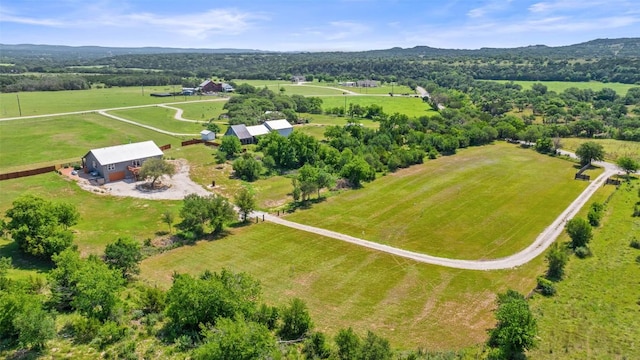 2124 Crabapple Rd, Blanco, TX 78606 - overview of rural landscape with a pastoral area