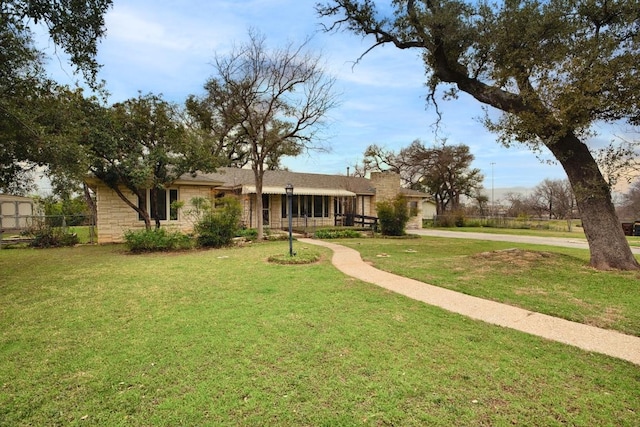 508 Lee St N, Round Rock, TX 78664 - view of single story home