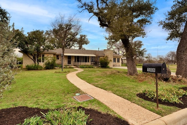 508 Lee St N, Round Rock, TX 78664 - single story home featuring a front yard