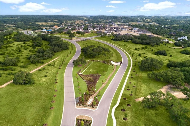 aerial view of property's location