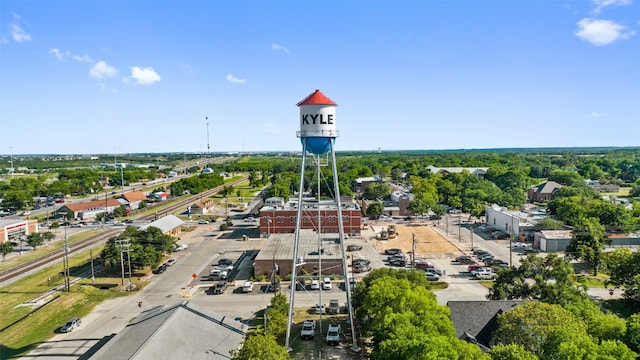 192 Grand Canyon Way, Kyle, TX 78640 - bird's eye view of a tree filled landscape