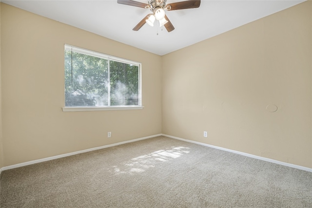 10400 Burmaster Ln Unit A, Austin, TX 78750 - carpeted spare room with ceiling fan and baseboards