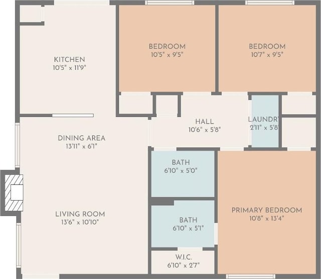 10400 Burmaster Ln Unit A, Austin, TX 78750 - property floor plan