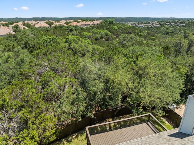 12501 Rush Creek Ln, Austin, TX 78732 - aerial view of a heavily wooded area