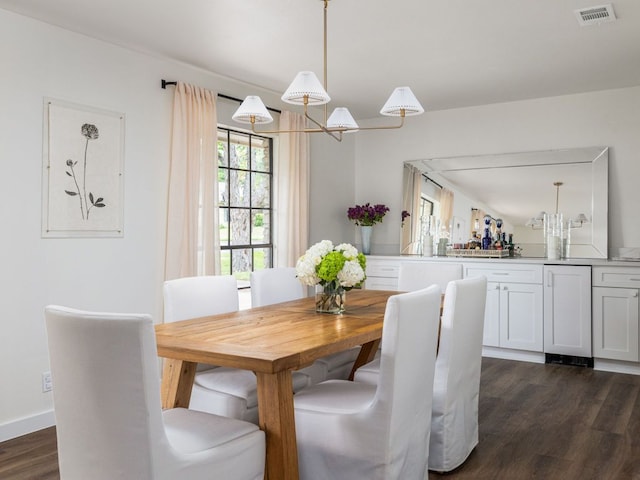 2300 Toulouse Dr, Austin, TX 78748 - dining space with dark wood-style floors