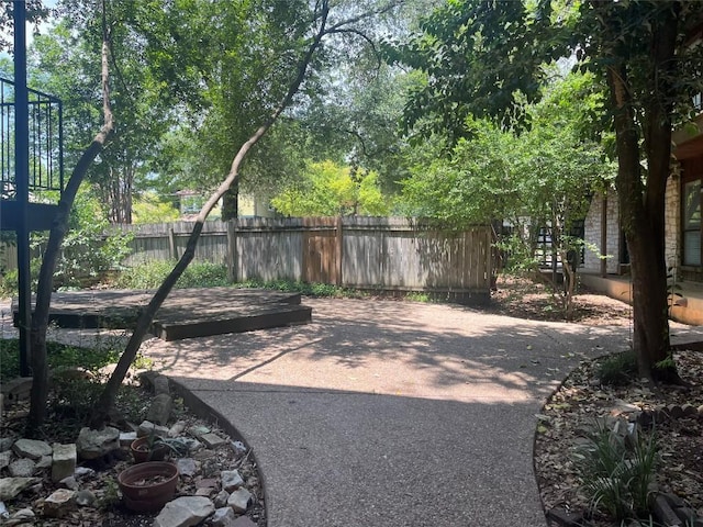 4701 Red River St Unit 104, Austin, TX 78751 - view of yard with a patio