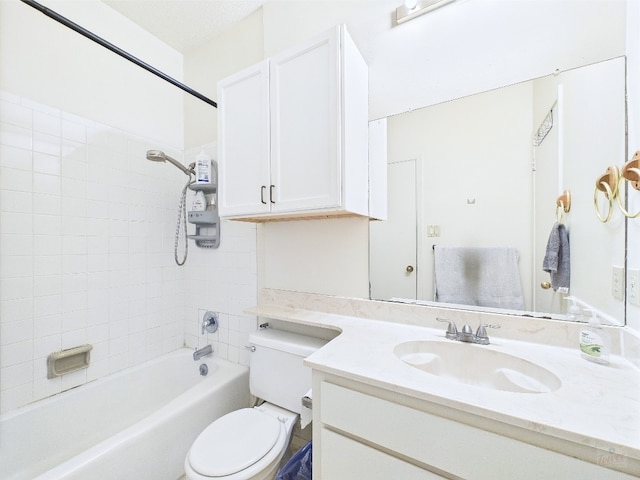 2905 Swisher St Unit 205, Austin, TX 78705 - bathroom with toilet, vanity, and shower / bath combination