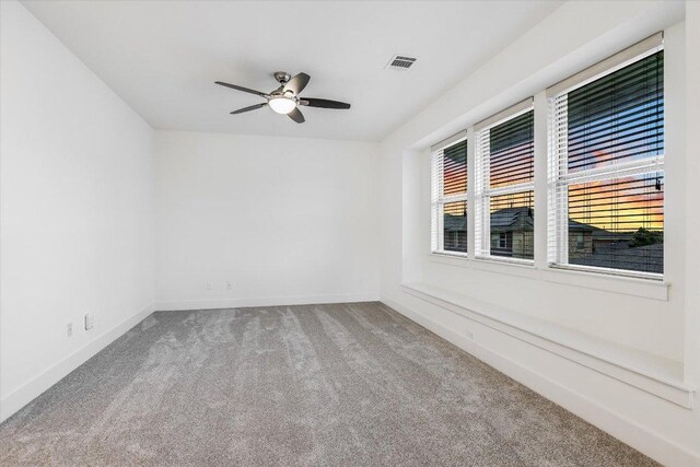 301 Jeffrey David Ln W, Austin, TX 78717 - unfurnished room featuring carpet floors, ceiling fan, and baseboards