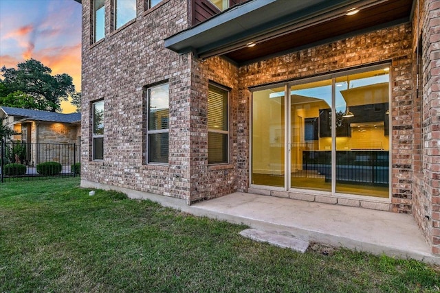 301 Jeffrey David Ln W, Austin, TX 78717 - property entrance with brick siding and a patio