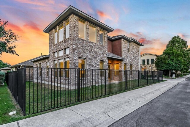 301 Jeffrey David Ln W, Austin, TX 78717 - view of front of house with brick siding and stone siding