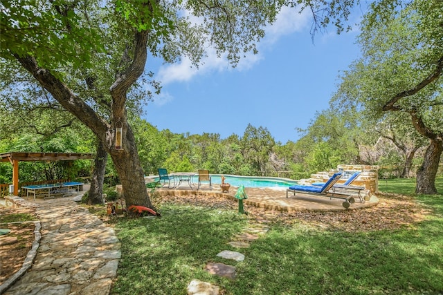 108 Tumbleweed Trl, Austin, TX 78733 - swimming pool with a patio area