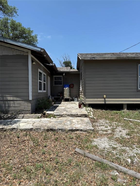 view of side of property