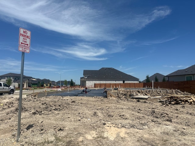 232 San Xavier St, Georgetown, TX 78633 - view of yard with fence and a residential view