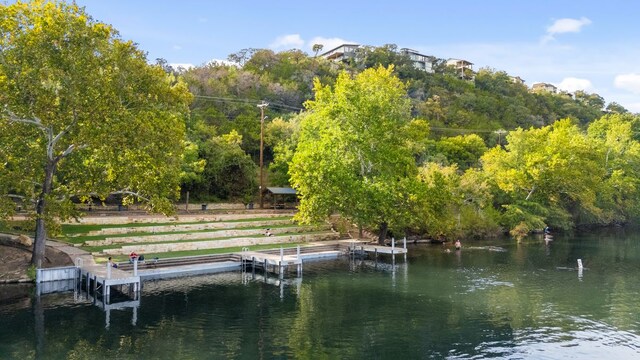 14406 Tucumcari Trl, Austin, TX 78734 - dock area with a water view