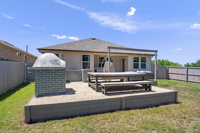 13921 Allan Shivers St, Manor, TX 78653 - view of rear view of house