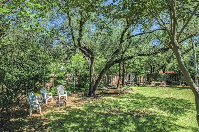 view of yard