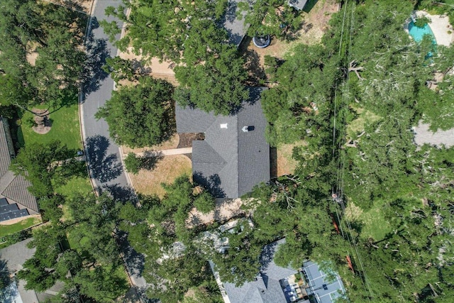 aerial view of property and surrounding area