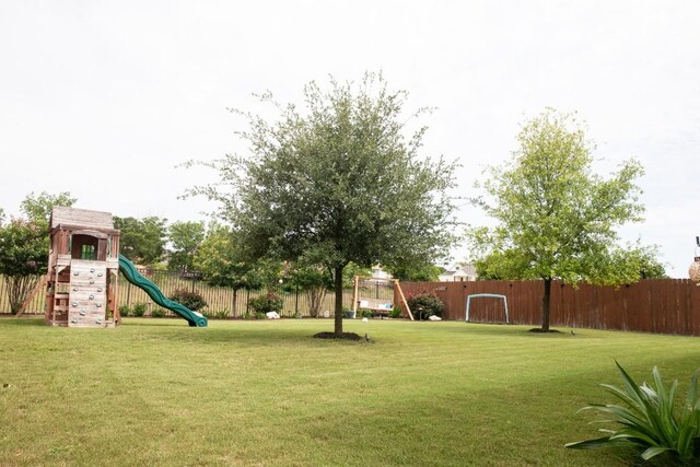 3119 Brand Iron Dr, San Marcos, TX 78666 - view of yard with a playground