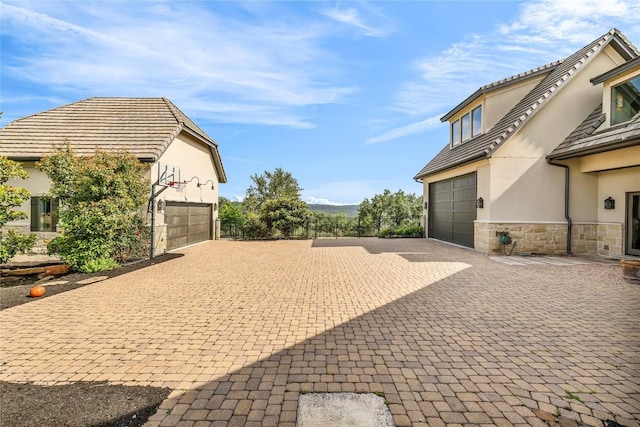 11705 Shoreview Overlook, Austin, TX 78732 - view of patio / terrace featuring decorative driveway