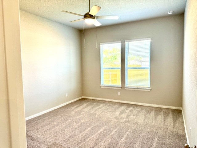 328 Milkwood Ter, Dripping Springs, TX 78620 - empty room featuring carpet floors, ceiling fan, and baseboards