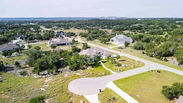 aerial perspective of suburban area