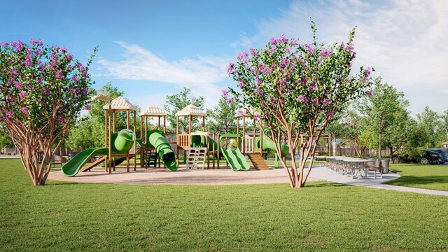 200 Hidalgo Ln, Elgin, TX 78621 - community playground with a lawn