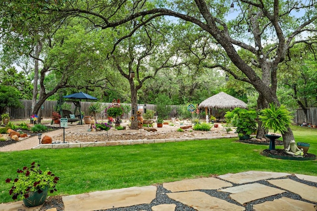 1720 Foxboro Ln, Cedar Park, TX 78613 - view of yard with a patio and a gazebo