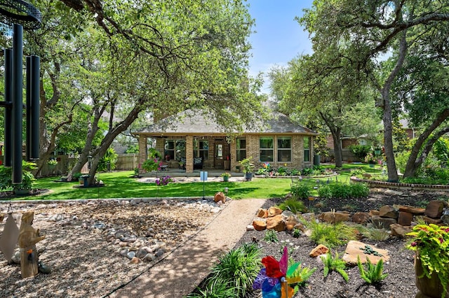 1720 Foxboro Ln, Cedar Park, TX 78613 - view of yard featuring a patio
